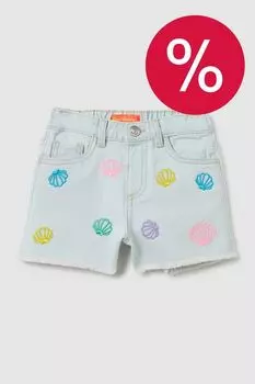 Шорты джинсовые с вышивкой LOVE THERAPY