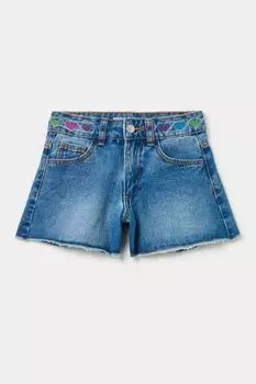 Шорты джинсовые с вышивкой Republic of Denim