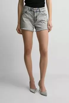 Шорты джинсовые со стразами Guess