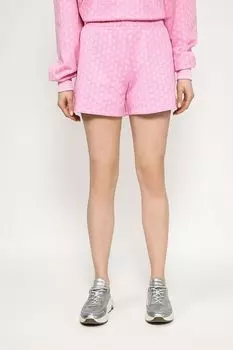 Шорты хлопковые на эластичном поясе HUGO BLUE