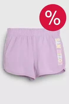 Шорты хлопковые на эластичном поясе OVS