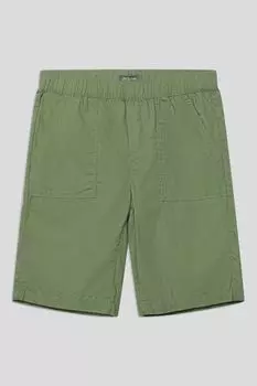 Шорты хлопковые на эластичном поясе с карманами OVS