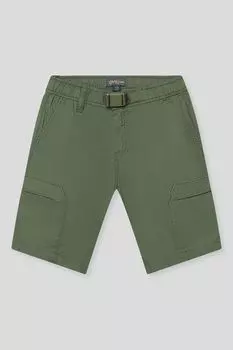 Шорты хлопковые на эластичном поясе с карманами OVS