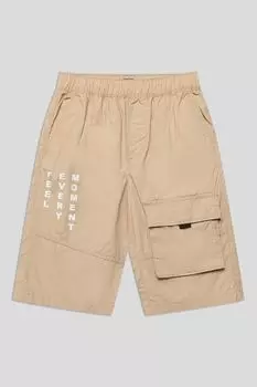 Шорты хлопковые на эластичном поясе с карманом OVS