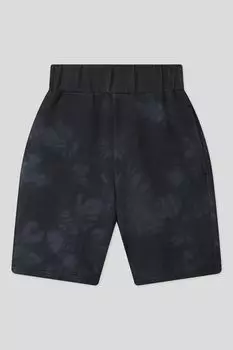 Шорты хлопковые на эластичном поясе с принтом GIOCO