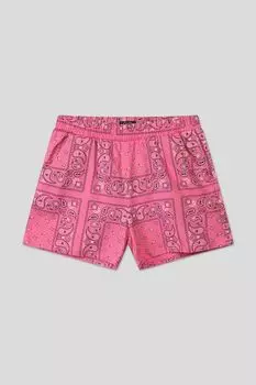 Шорты хлопковые на эластичном поясе с принтом OVS