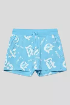 Шорты хлопковые на эластичном поясе с принтом OVS