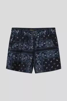 Шорты хлопковые на эластичном поясе с принтом OVS