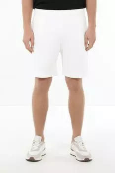 Шорты хлопковые на эластичном поясе Superdry