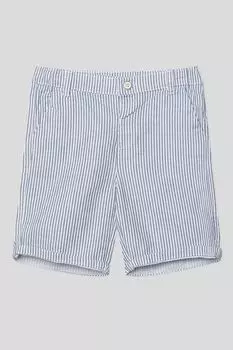 Шорты хлопковые на эластичном поясе в полоску Fagottino
