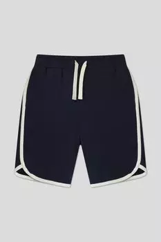 Шорты хлопковые на кулиске Benetton