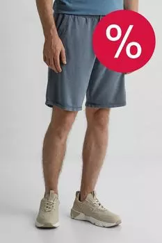 Шорты хлопковые на кулиске Blend