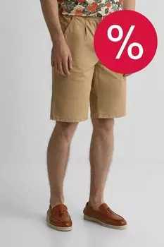 Шорты хлопковые на кулиске Blend