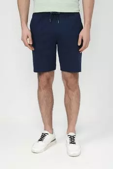 Шорты хлопковые на кулиске Blend