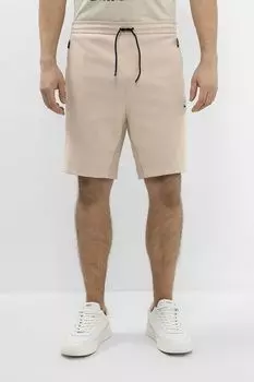 Шорты хлопковые на кулиске BOSS