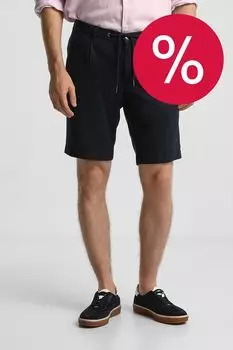 Шорты хлопковые на кулиске Bugatti