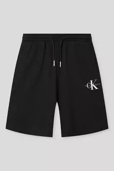 Шорты хлопковые на кулиске Calvin Klein Jeans