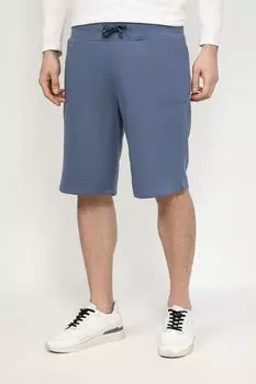 Шорты хлопковые на кулиске Guess