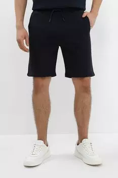 Шорты хлопковые на кулиске Guess