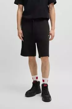 Шорты хлопковые на кулиске HUGO