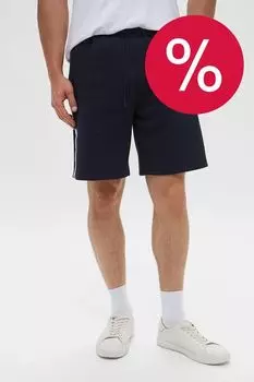 Шорты хлопковые на кулиске Lacoste