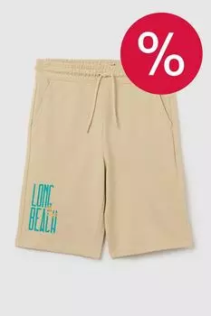 Шорты хлопковые на кулиске OVS