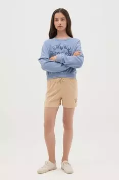 Шорты хлопковые на кулиске OVS