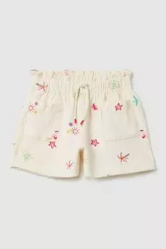 Шорты хлопковые на кулиске OVS