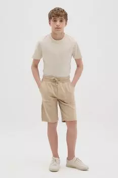 Шорты хлопковые на кулиске OVS