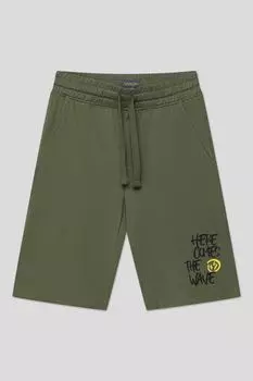 Шорты хлопковые на кулиске OVS