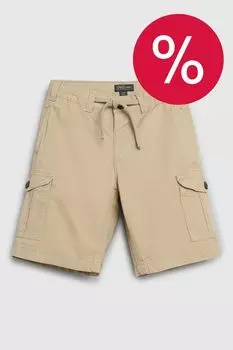 Шорты хлопковые на кулиске с карманами OVS