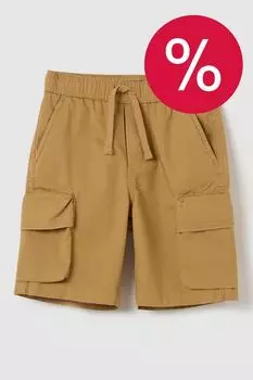 Шорты хлопковые на кулиске с карманами OVS