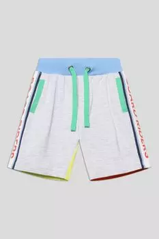 Шорты хлопковые на кулиске с контрастными деталями OVS