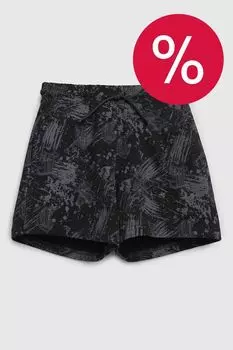 Шорты хлопковые на кулиске с принтом OVS