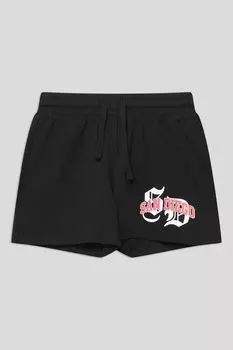 Шорты хлопковые на кулиске с принтом OVS