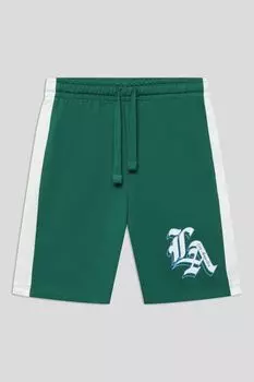 Шорты хлопковые на кулиске с принтом OVS