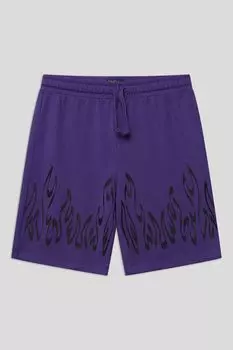 Шорты хлопковые на кулиске с принтом OVS