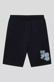 Шорты хлопковые на кулиске с принтом OVS