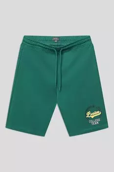 Шорты хлопковые на кулиске с принтом OVS