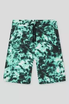 Шорты хлопковые на кулиске с принтом OVS