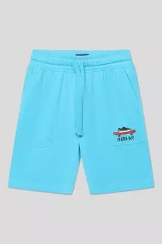 Шорты хлопковые на кулиске с принтом OVS