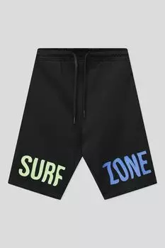 Шорты хлопковые на кулиске с принтом OVS