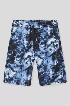 Шорты хлопковые на кулиске с принтом OVS