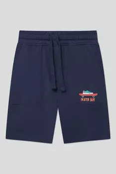 Шорты хлопковые на кулиске с принтом OVS