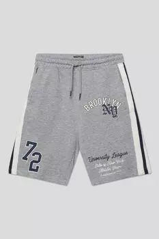 Шорты хлопковые на кулиске с принтом OVS