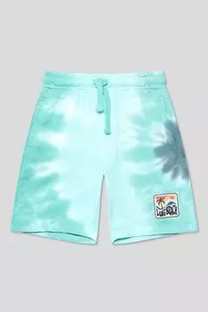 Шорты хлопковые на кулиске с принтом OVS