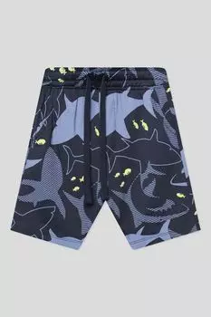 Шорты хлопковые на кулиске с принтом OVS