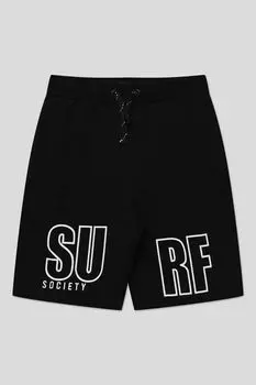 Шорты хлопковые на кулиске с принтом OVS