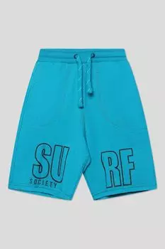 Шорты хлопковые на кулиске с принтом OVS