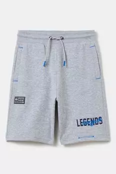 Шорты хлопковые на кулиске с принтом OVS